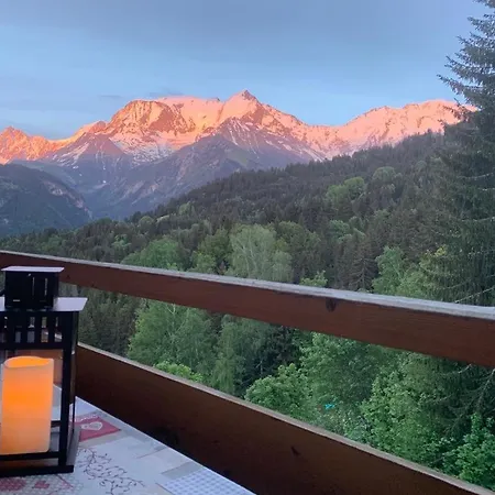 Turquoise Quartier Grattague Vue Montblanc Apartment Saint-Gervais-les-Bains