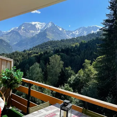 Turquoise Quartier Grattague Vue Montblanc Daire