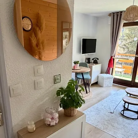 Turquoise Quartier Grattague Vue Montblanc Daire Saint-Gervais-les-Bains