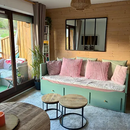 Turquoise Quartier Grattague Vue Montblanc Daire