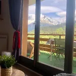 Turquoise Quartier Grattague Vue Montblanc * Saint-Gervais-les-Bains