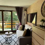 Turquoise Quartier Grattague Vue Montblanc Appartamento Saint-Gervais-les-Bains