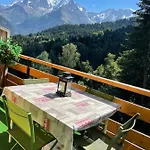 Turquoise Quartier Grattague Vue Montblanc Lejlighed