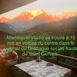 Turquoise Quartier Grattague Vue Montblanc Appartamento
