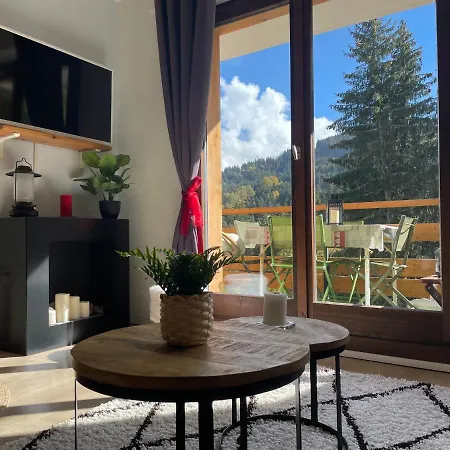 Apartmán Turquoise Quartier Grattague Vue Montblanc